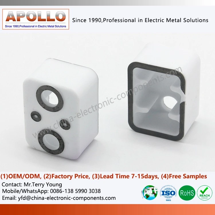 DC Relay Metallized Welded Ceramic Housing
