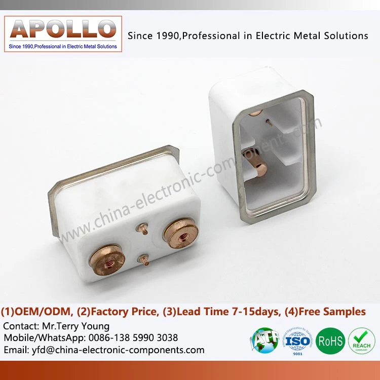 DC Relay Metallized Welded Ceramic Housing